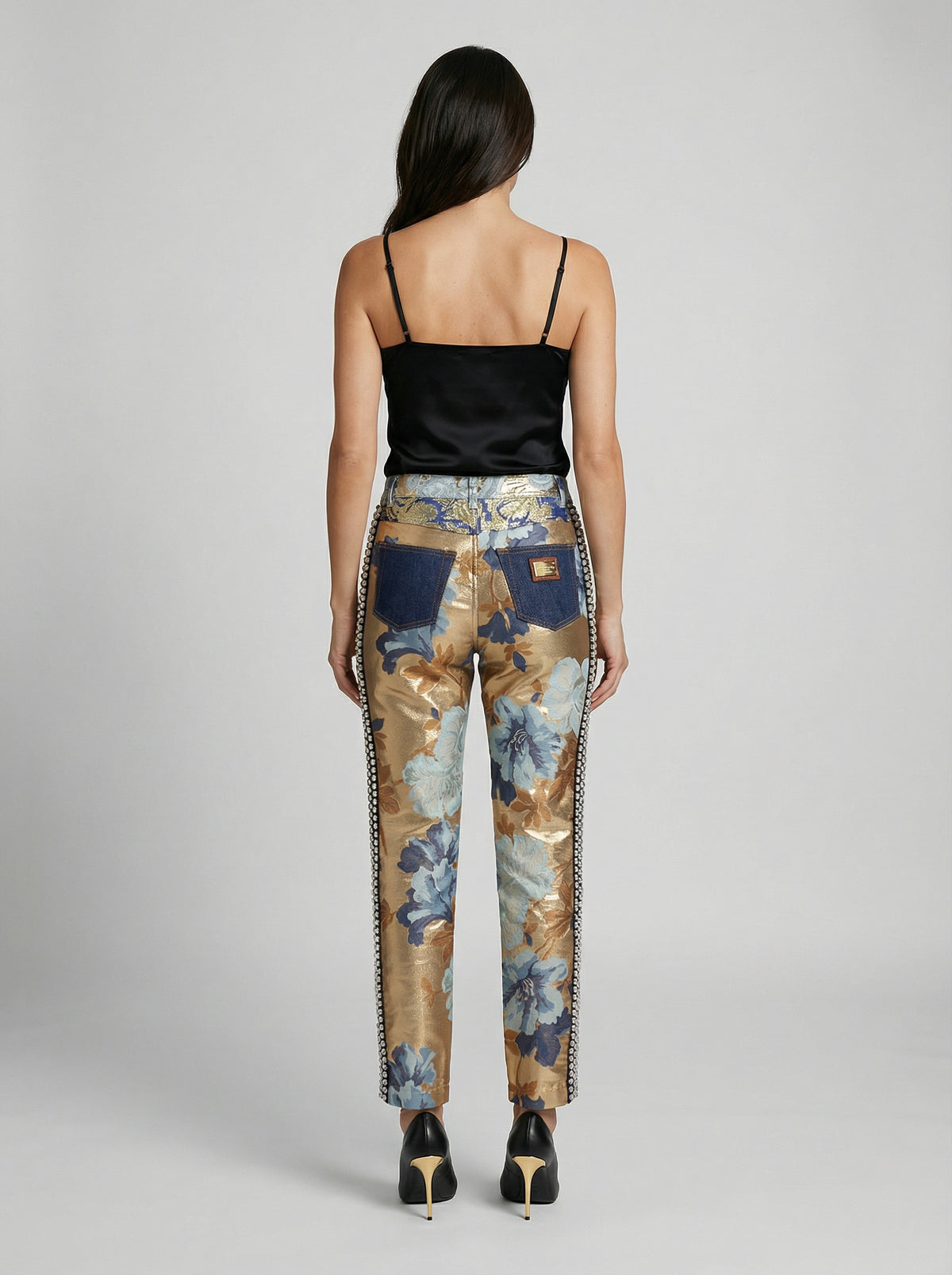Dolce & Gabbana Blue Cotton Jeans Denim