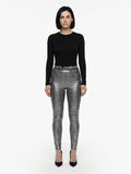 Dolce & Gabbana Gray Polyester Leggings