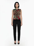 Dolce & Gabbana Multicolor Silk Tank Tops