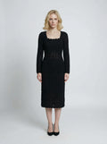 Dolce & Gabbana Black Cashmere Casual Dress