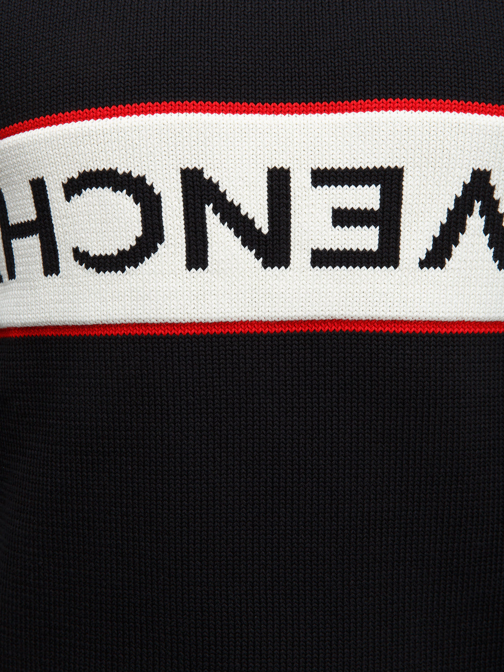 Givenchy Black Cotton Sweatshirt
