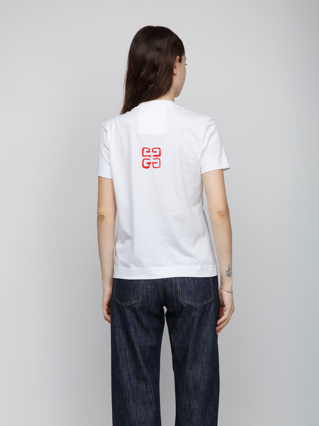 Givenchy White Cotton Short Dress