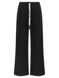 'S Max Mara Black Cotton Casual Pants