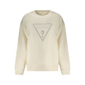 Guess Jeans Bianco Cotton Women Sweatshirt