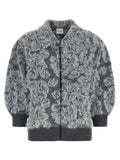 NUDE Gray Wool Cardigan