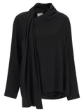NUDE Black Viscose Blouse