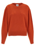 NUDE Orange Cashmere Cardigan