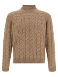 ZANONE Beige Virgin Wool Cardigan