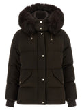 MooRER Brown Wool Full-Length Jacket