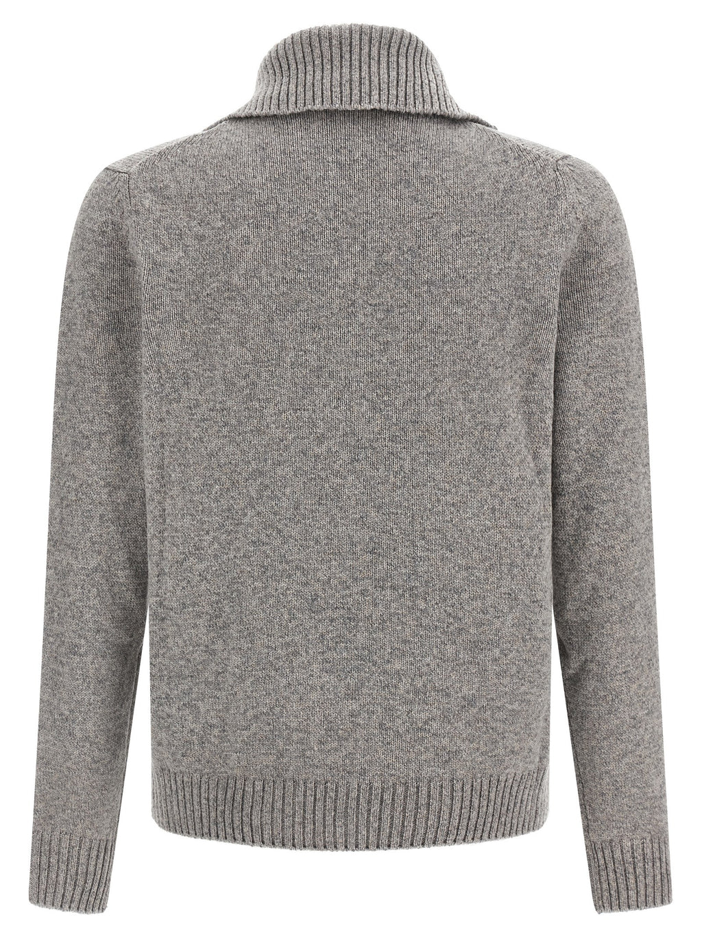 ZANONE Gray Virgin Wool Cardigan