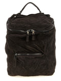 GIORGIO BRATO Brown Lamb Leather Backpack