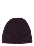 Dries Van Noten Purple Wool Beanie