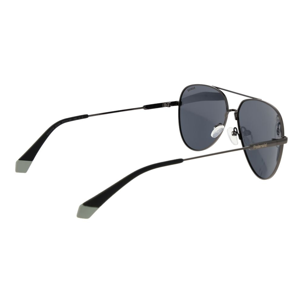 Polaroid Gray Metal Sunglasses