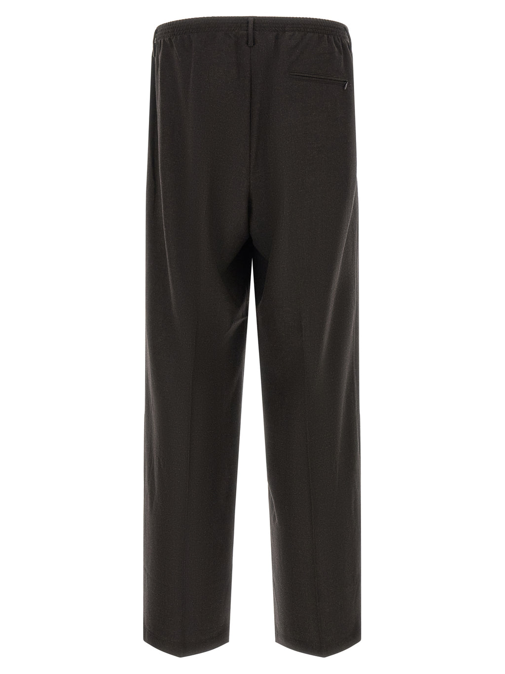 CELLAR DOOR Brown Virgin Wool Dress Pants