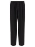 CELLAR DOOR Black Virgin Wool Dress Pants