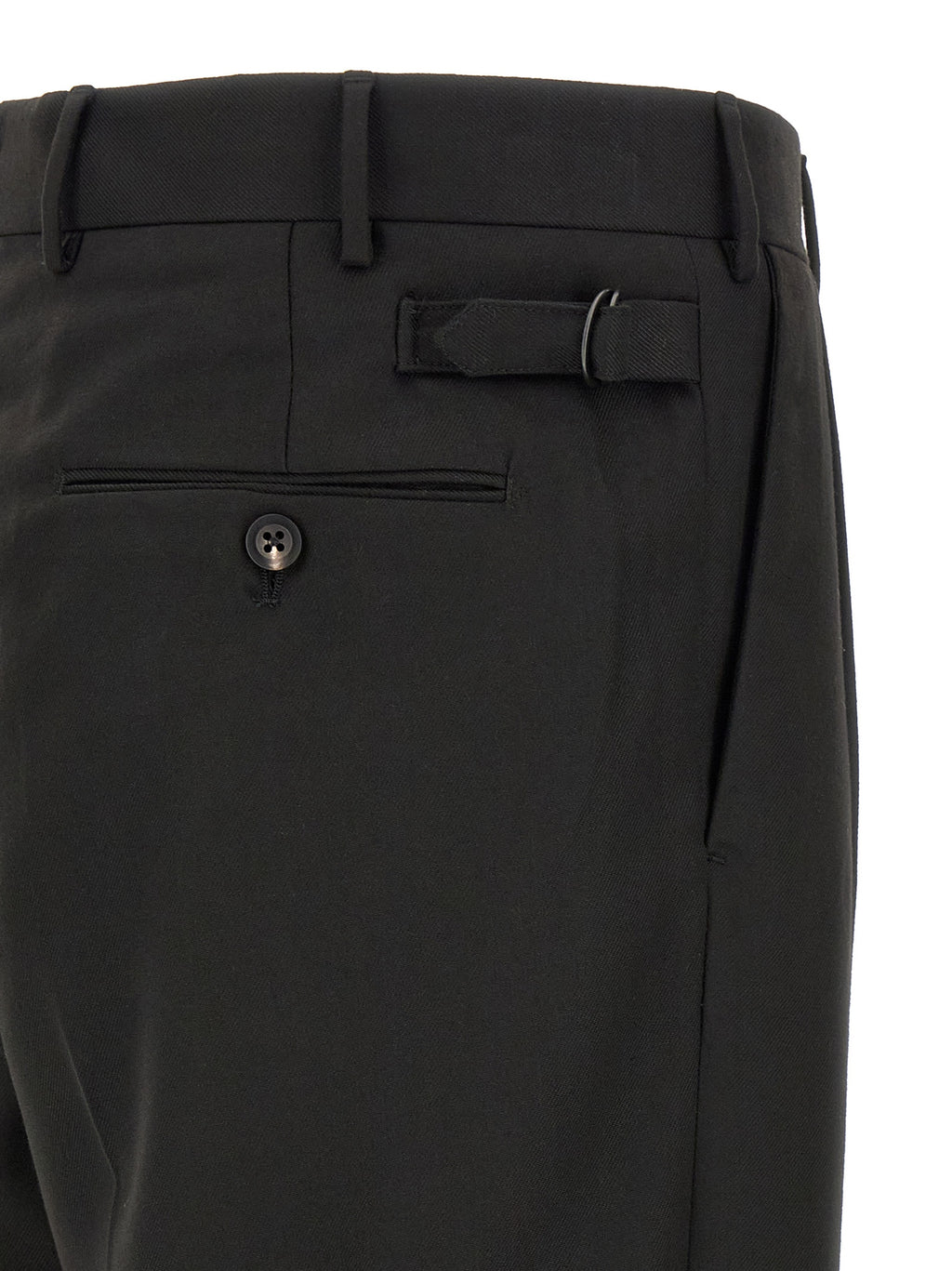 CELLAR DOOR Black Polyester Casual Pants
