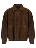 SSSTEIN Brown Goatskin Full-Length Jacket