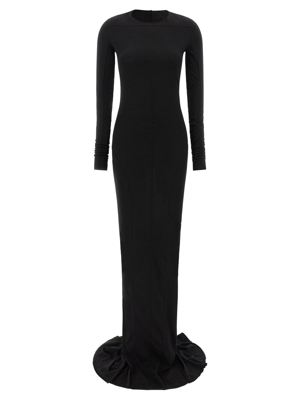 DRKSHDW Black Cotton Long Dress