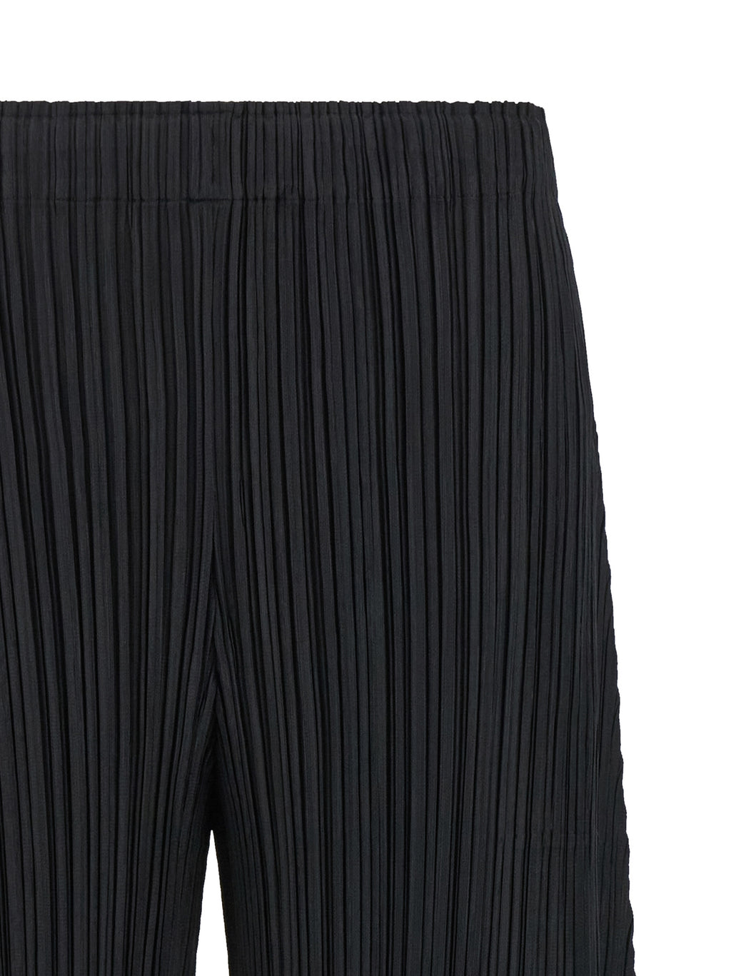 PLEATS PLEASE ISSEY MIYAKE Black Polyester Pants