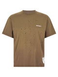 SATISFY Brown Cotton T-Shirt