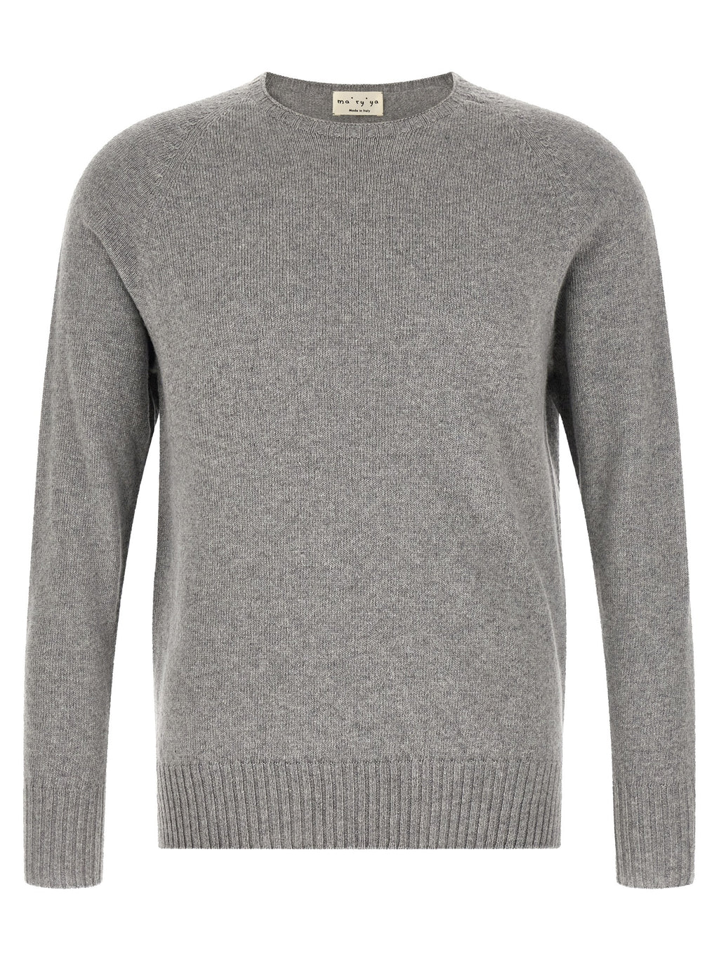 MA'RY'YA Gray Cashmere Cardigan