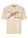 Amiri Beige Cotton T-Shirt