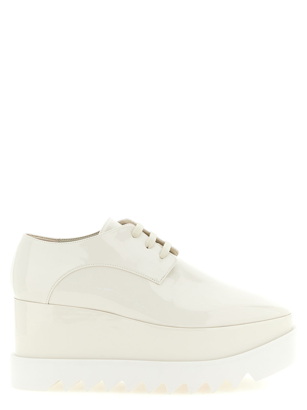 Stella McCartney White Polyethylene Wedge Sandals