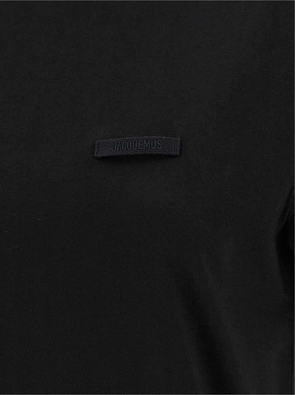Jacquemus Black Cotton T-Shirt