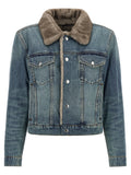 DENIM X ALEXANDER WANG Blue Cotton Denim Jacket