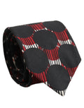 Dolce & Gabbana Multicolor Cotton Geometric Adjustable Tied Necktie Tie