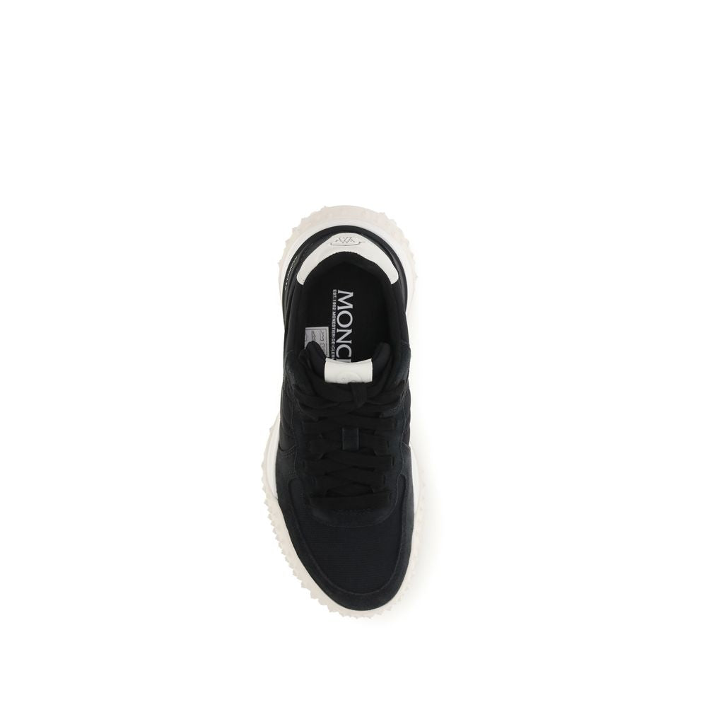 Moncler Black Polyamide Athletic Sneakers