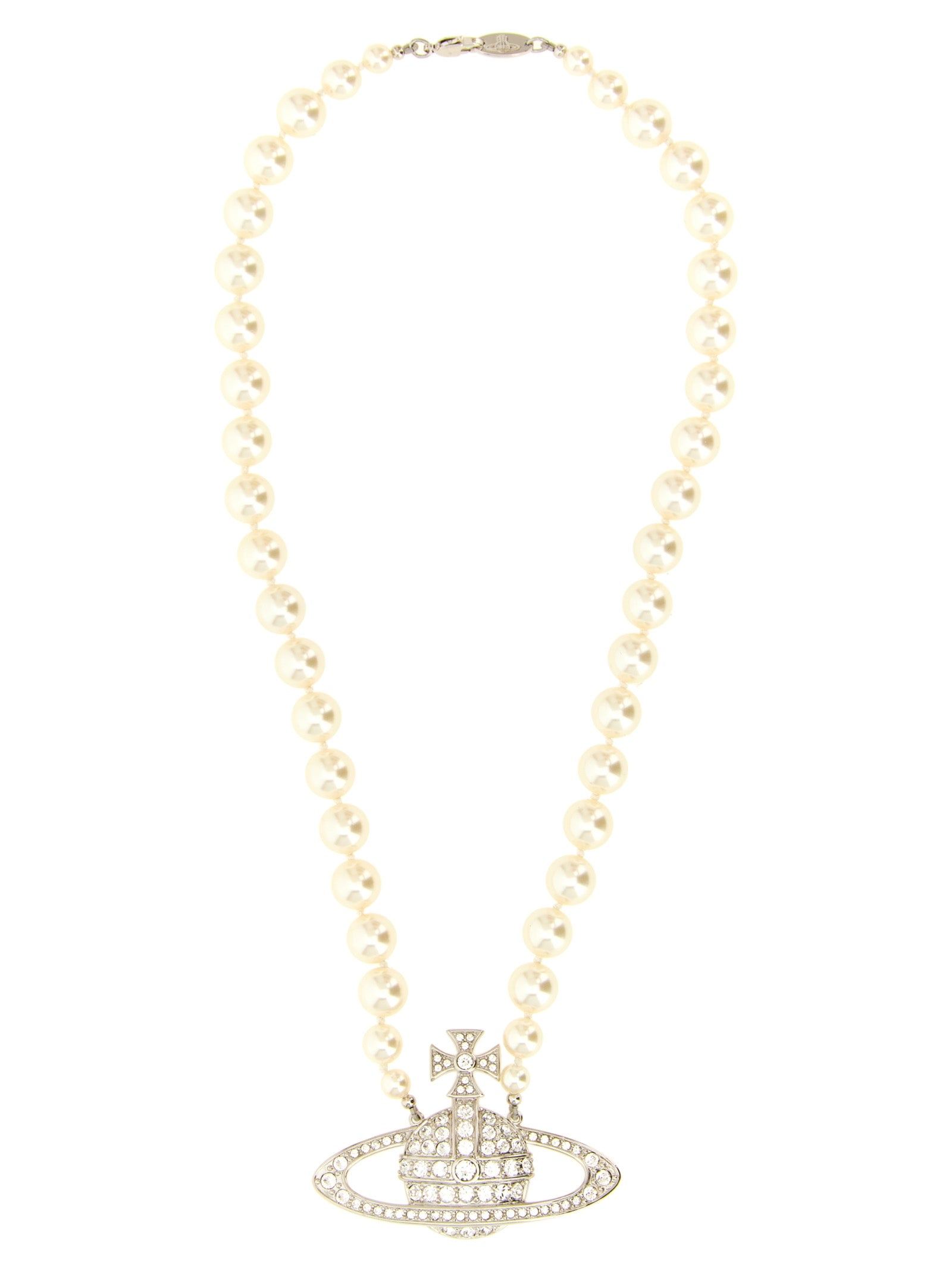 Vivienne Westwood Silver Brass Necklace