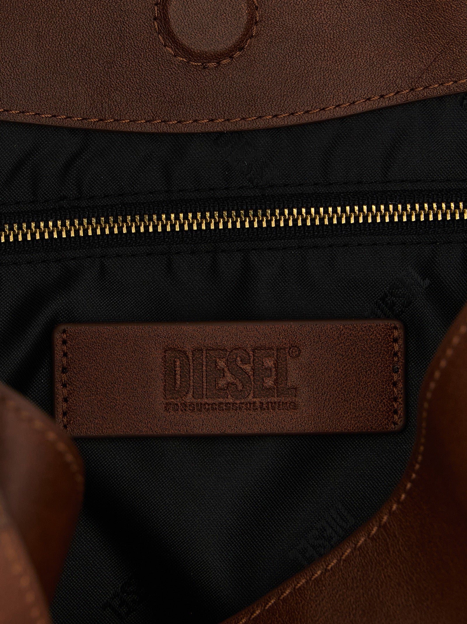 Diesel Brown Other Fibres Handbag