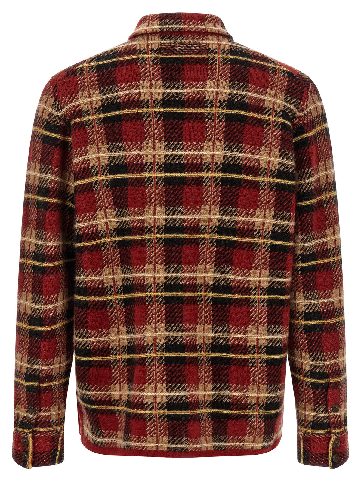 Guest in Residence Red Cashmere Blouse