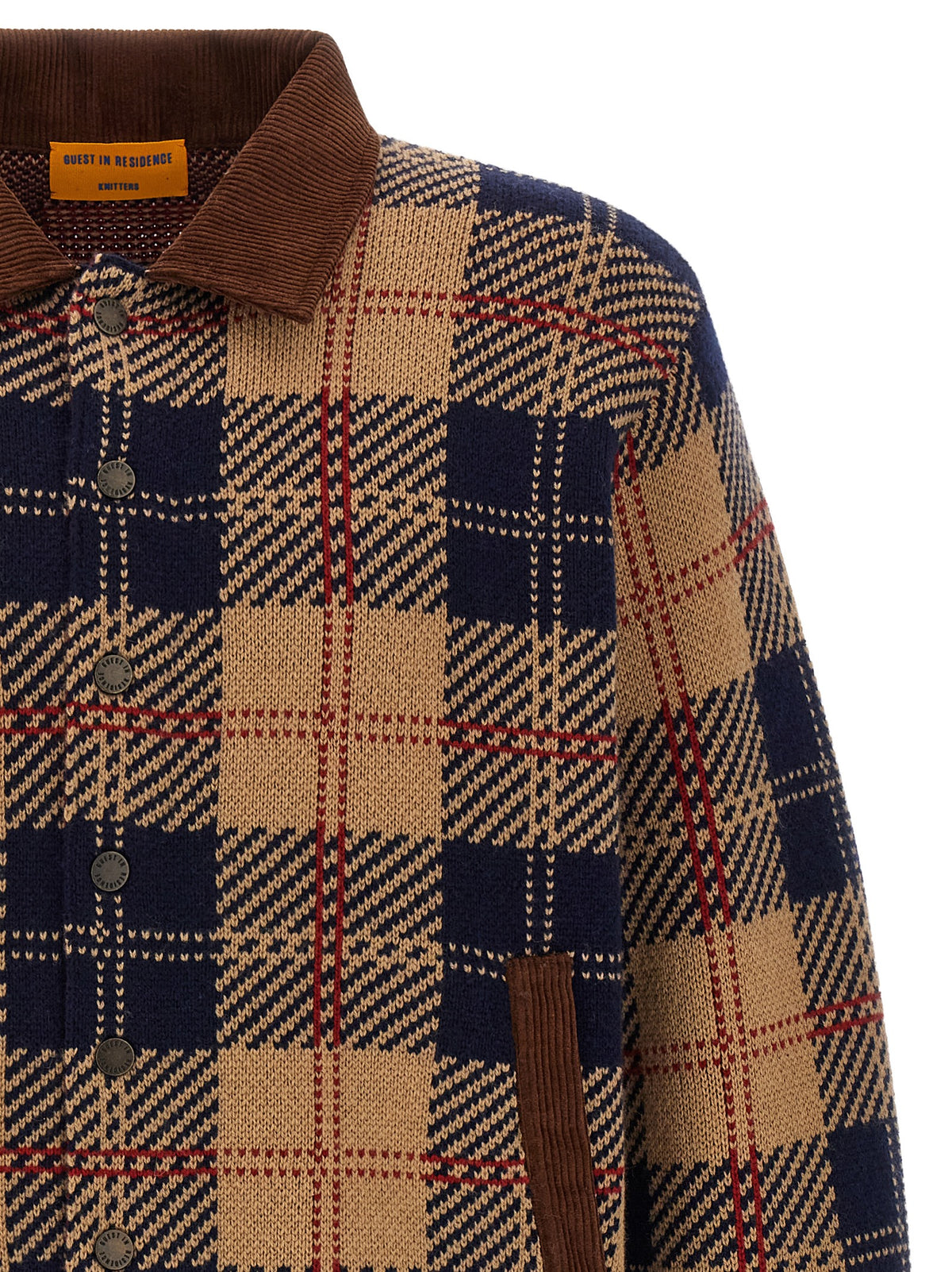 Guest in Residence Multicolor Wool Bomber