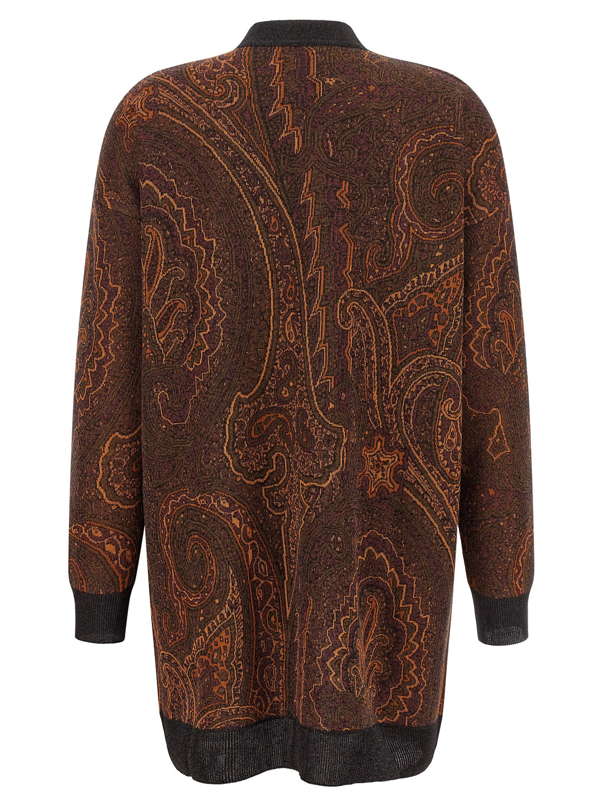 Etro Brown Viscose Cardigan