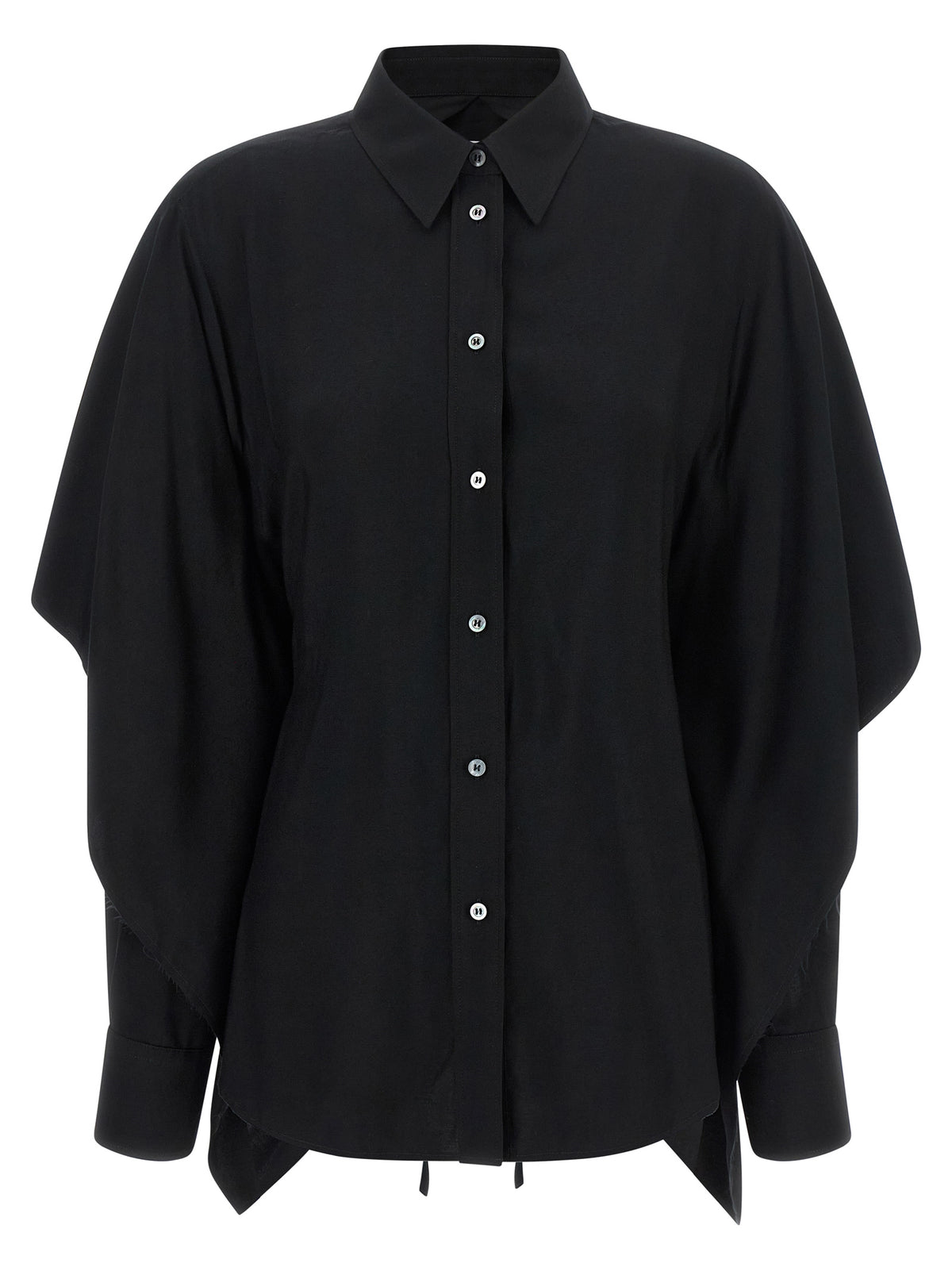 Maison Margiela Black Viscose Blouse