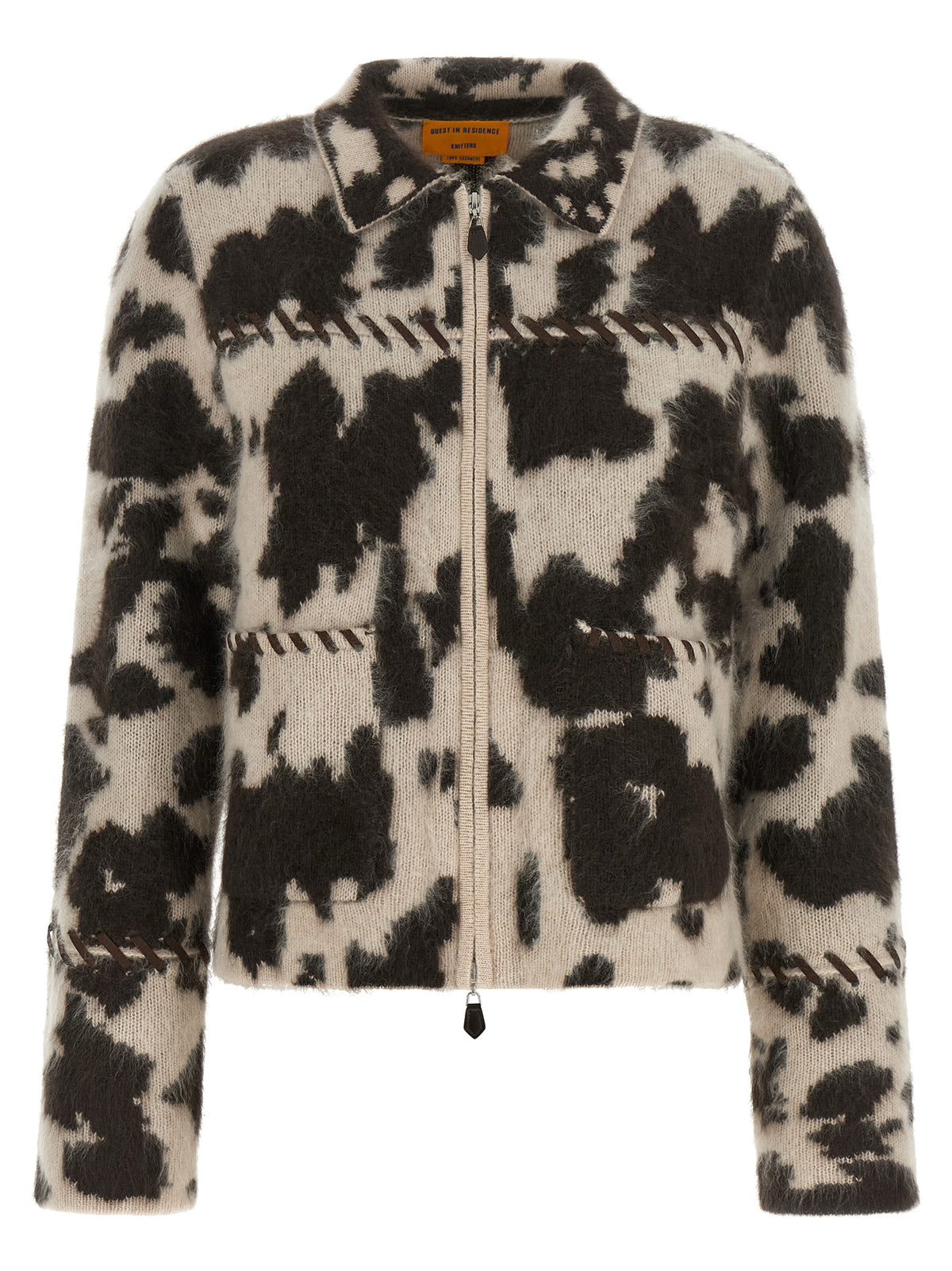 Guest in Residence Brown Cashmere Full-Length Jacket