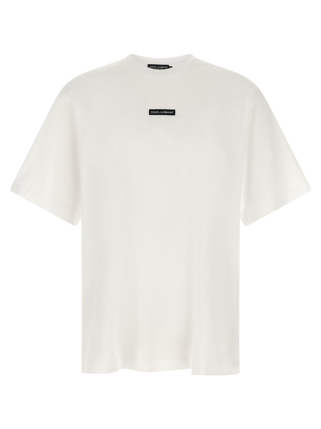 Dolce & Gabbana White Cotton T-Shirt