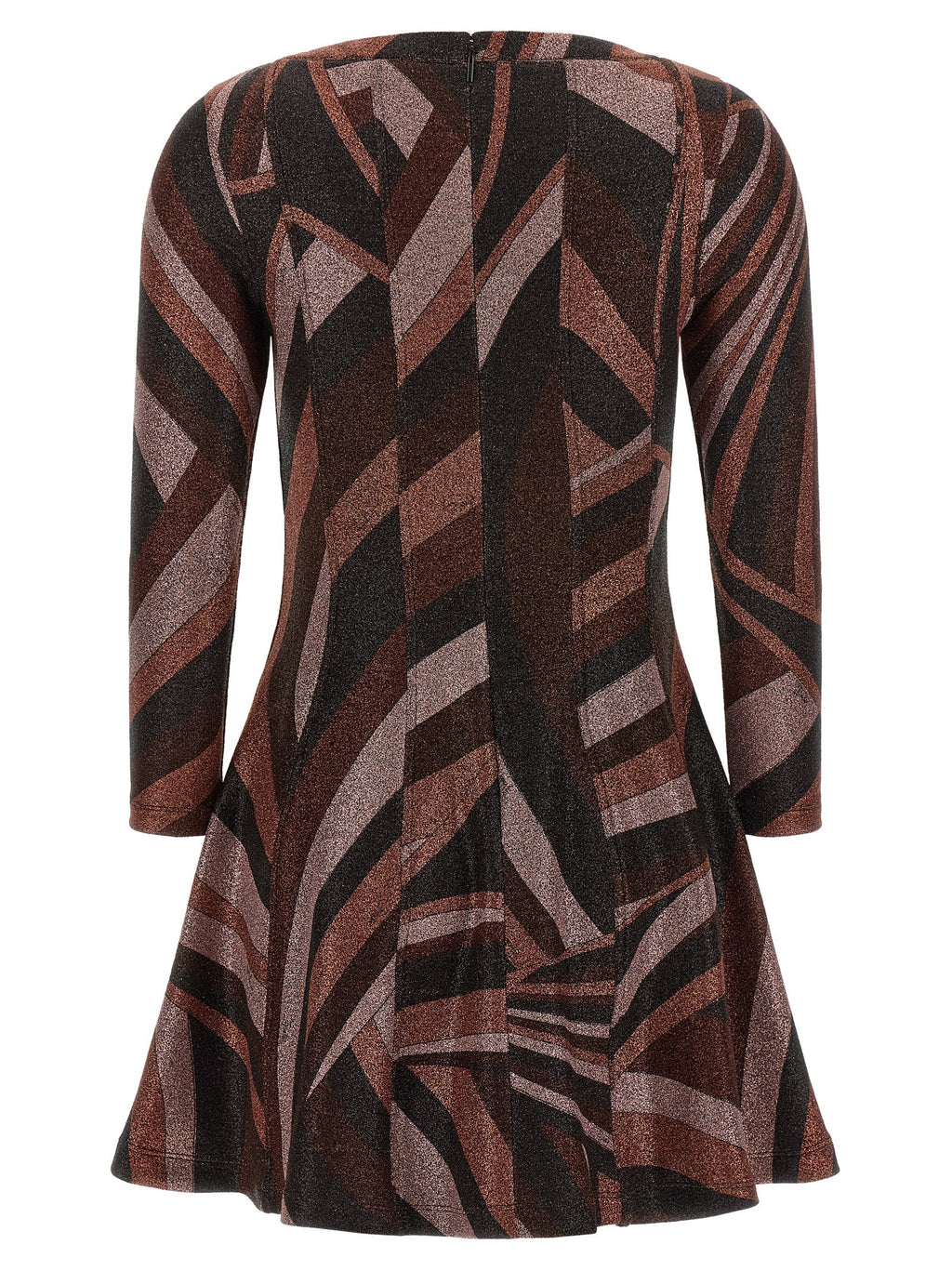 Emilio Pucci Bordeaux Polyamide Short Dress
