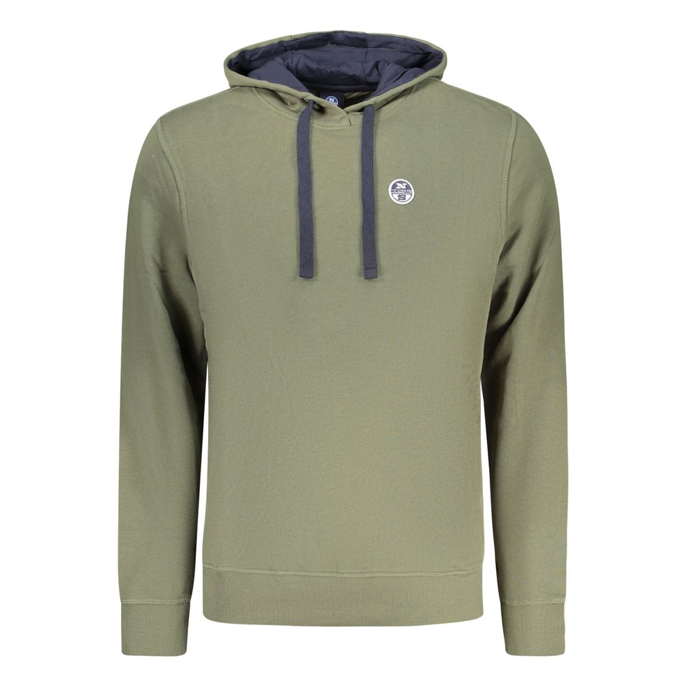 North Sails Green Cotton Sweatshirt