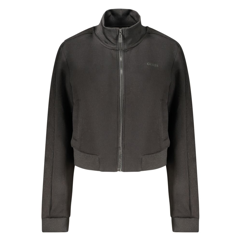 Guess Jeans Black Polyester Sweatshirt