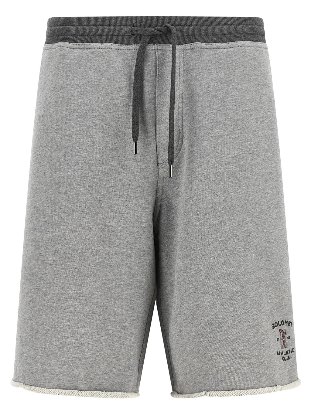 Brunello Cucinelli Gray Cotton Bermuda Shorts