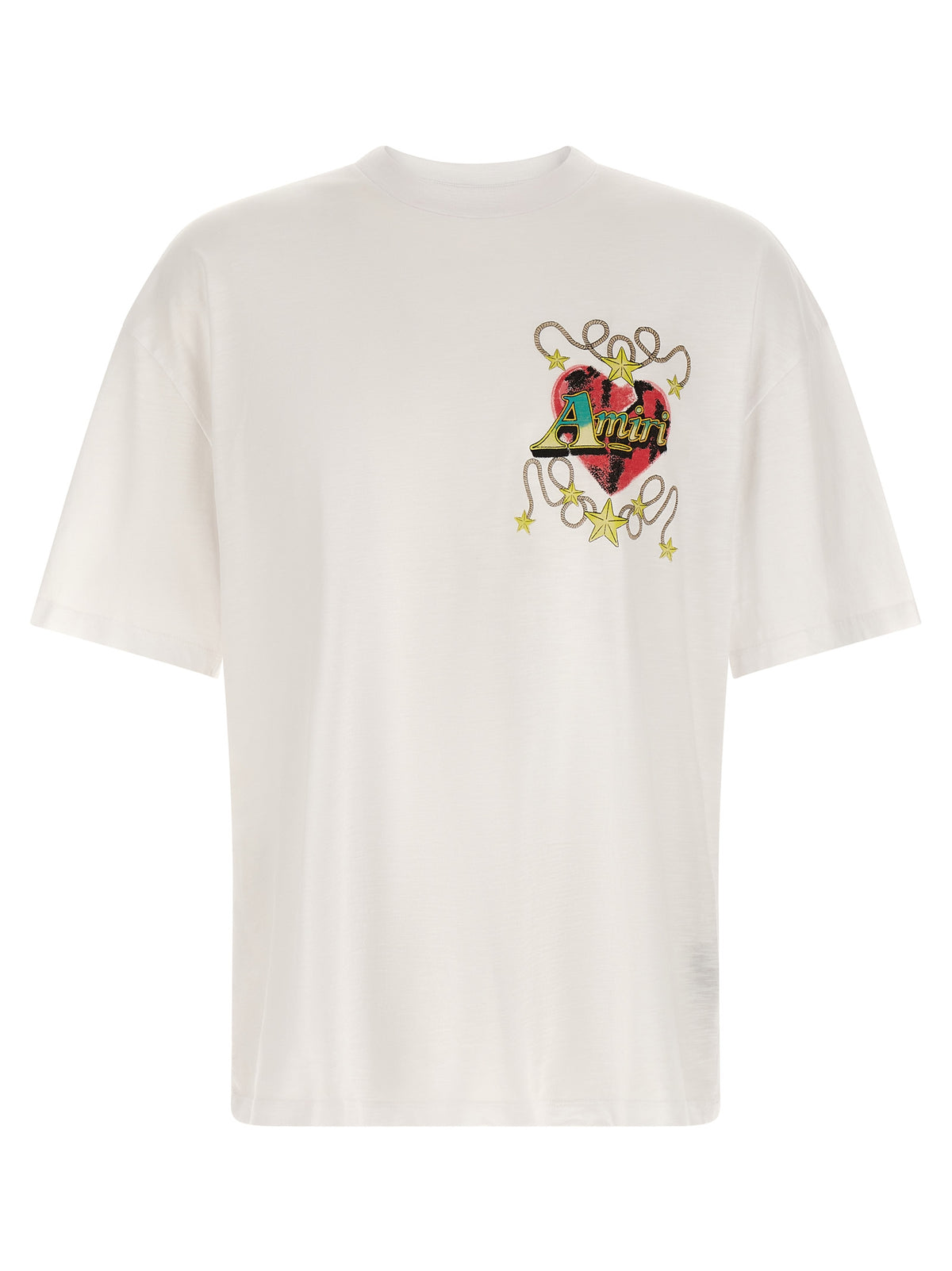 Amiri White Cotton T-Shirt