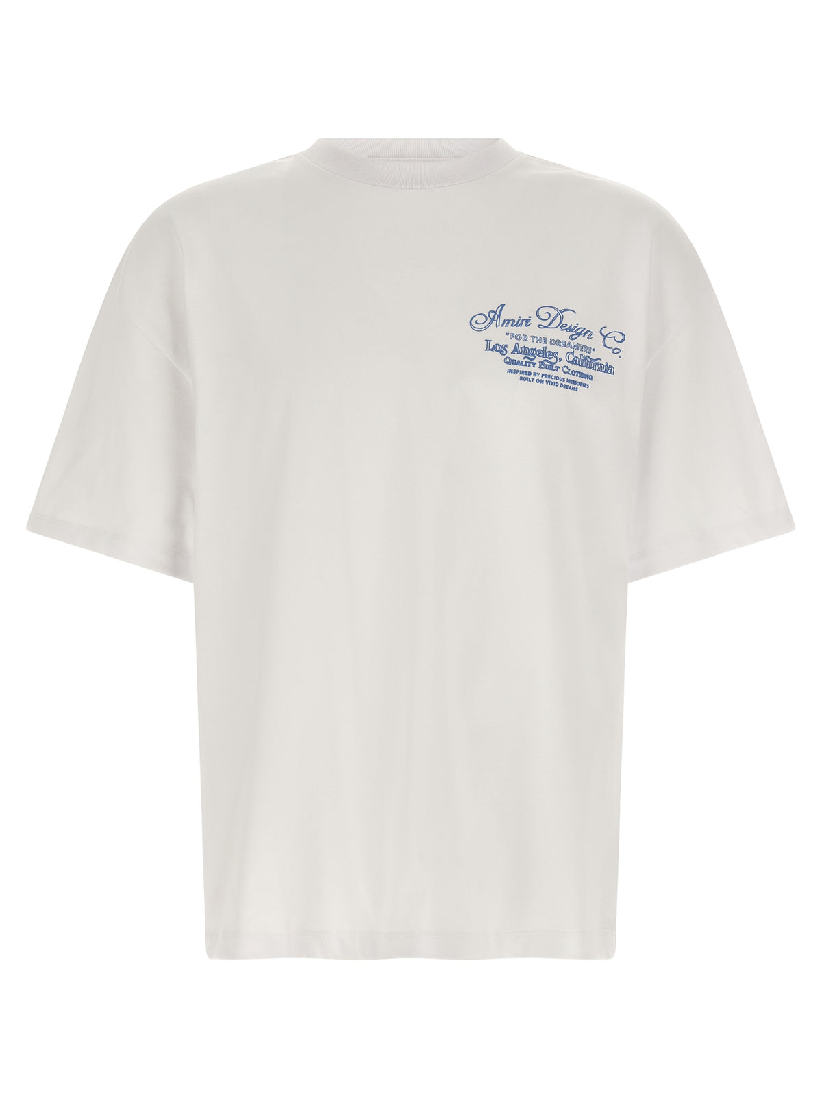 Amiri White Cotton T-Shirt