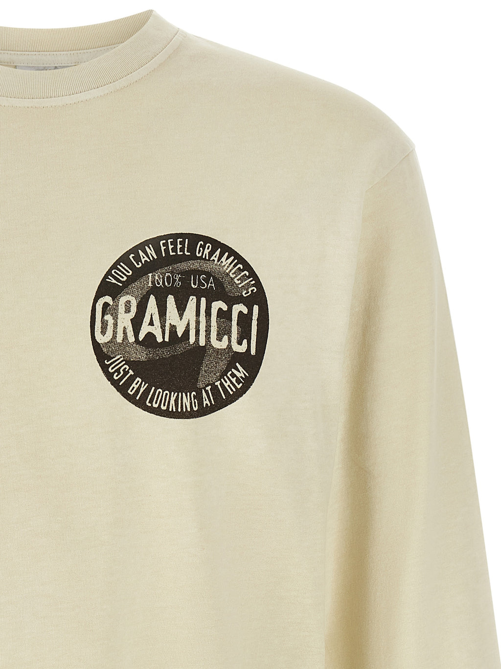 Gramicci White Cotton T-Shirt
