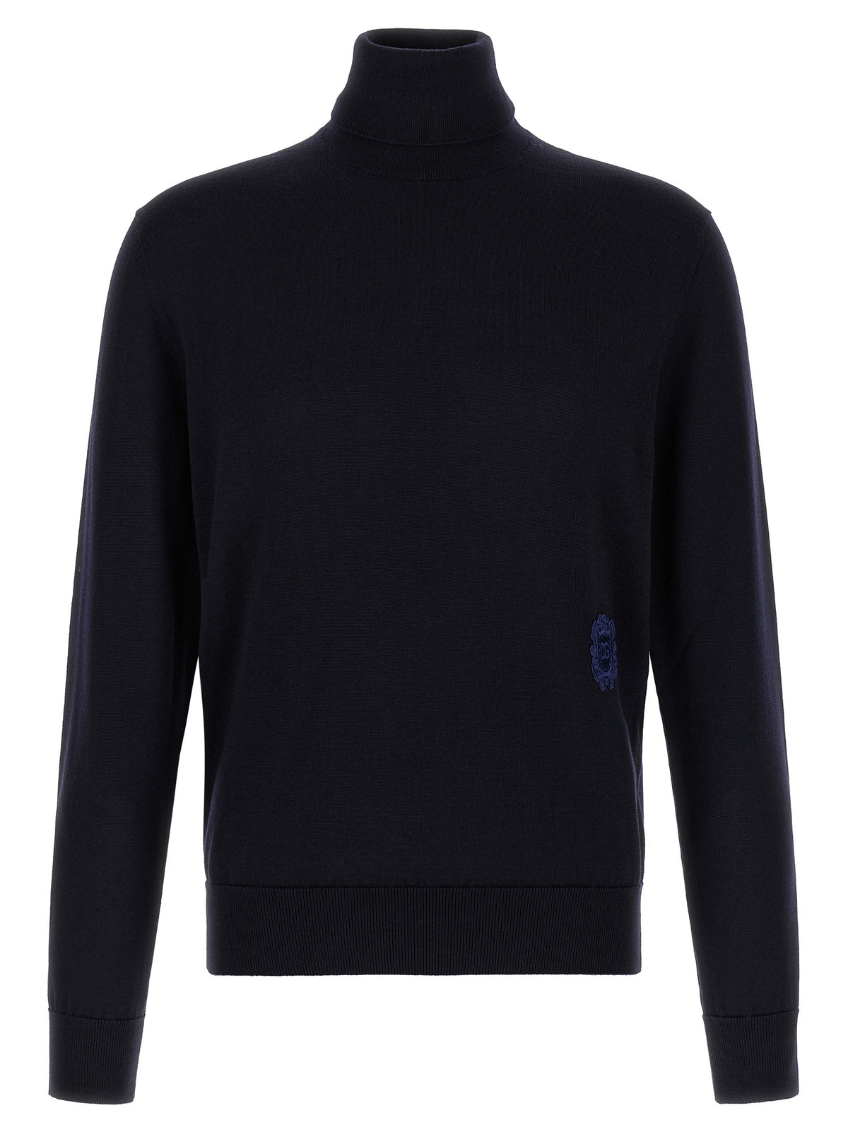 Dolce & Gabbana Blue Virgin Wool Cardigan