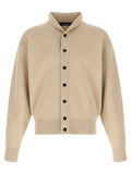Jacquemus Beige Merino Wool Cardigan