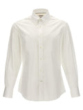 Brunello Cucinelli White Cotton Blouse