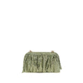 Benedetta Bruzziches Bicolor Aluminum Clutch Bag